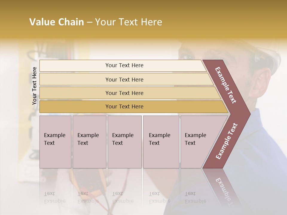 Repair Electrical Human PowerPoint Template