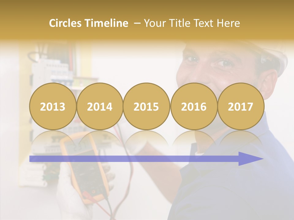 Repair Electrical Human PowerPoint Template