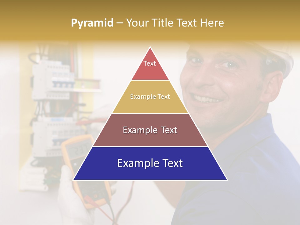 Repair Electrical Human PowerPoint Template