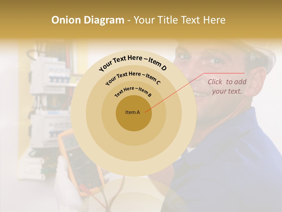 Repair Electrical Human PowerPoint Template