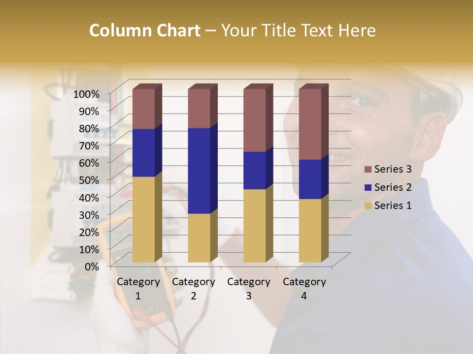 Repair Electrical Human PowerPoint Template