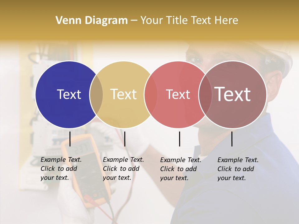 Repair Electrical Human PowerPoint Template