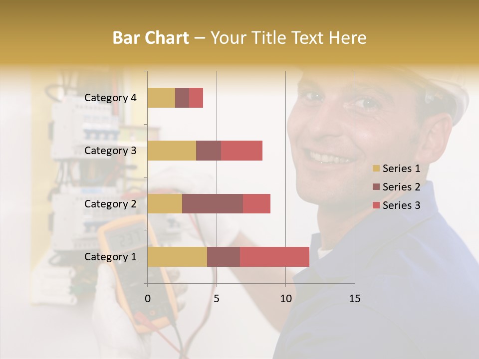 Repair Electrical Human PowerPoint Template