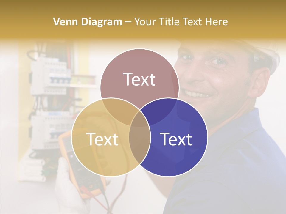 Repair Electrical Human PowerPoint Template