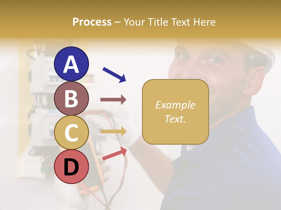 Repair Electrical Human PowerPoint Template