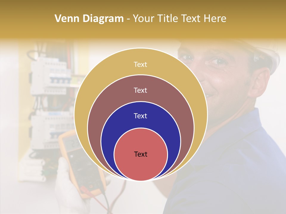 Repair Electrical Human PowerPoint Template