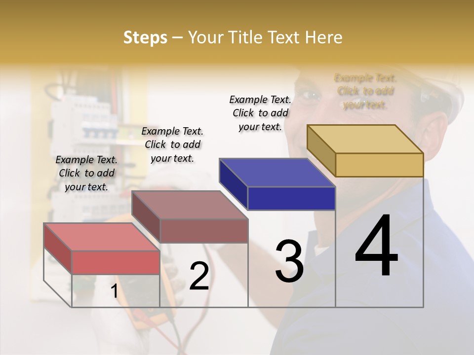 Repair Electrical Human PowerPoint Template