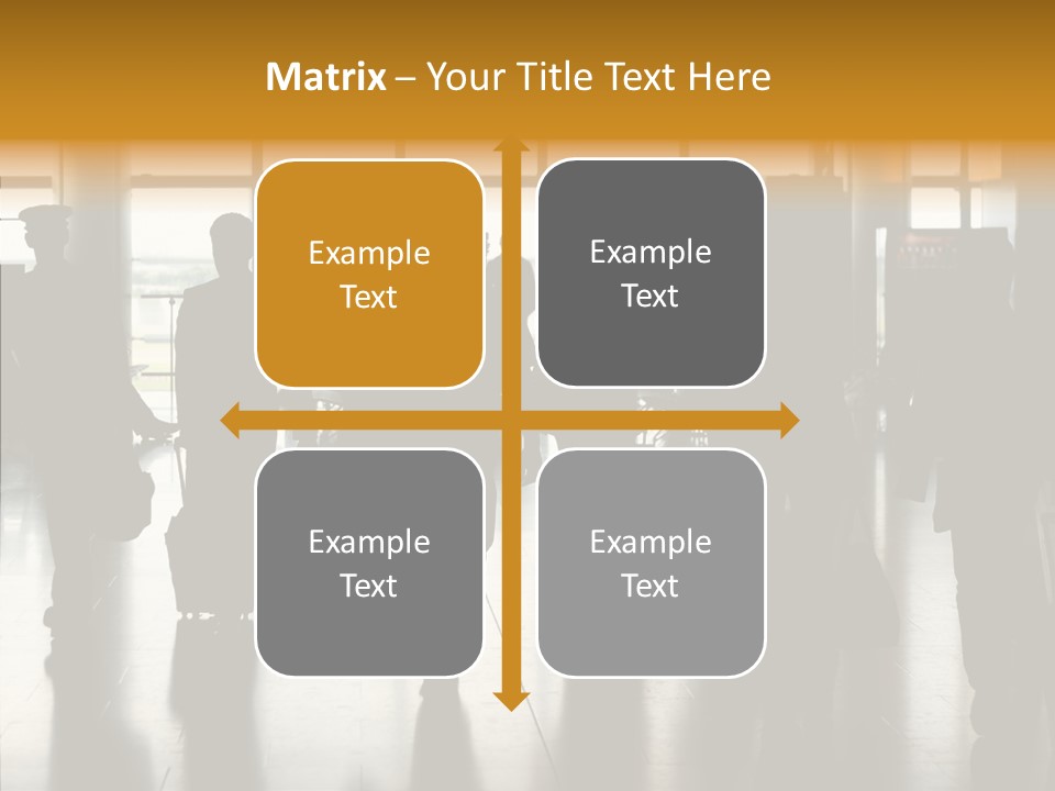 Station Way Gate PowerPoint Template