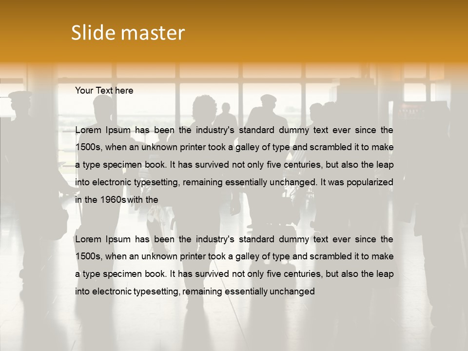 Station Way Gate PowerPoint Template