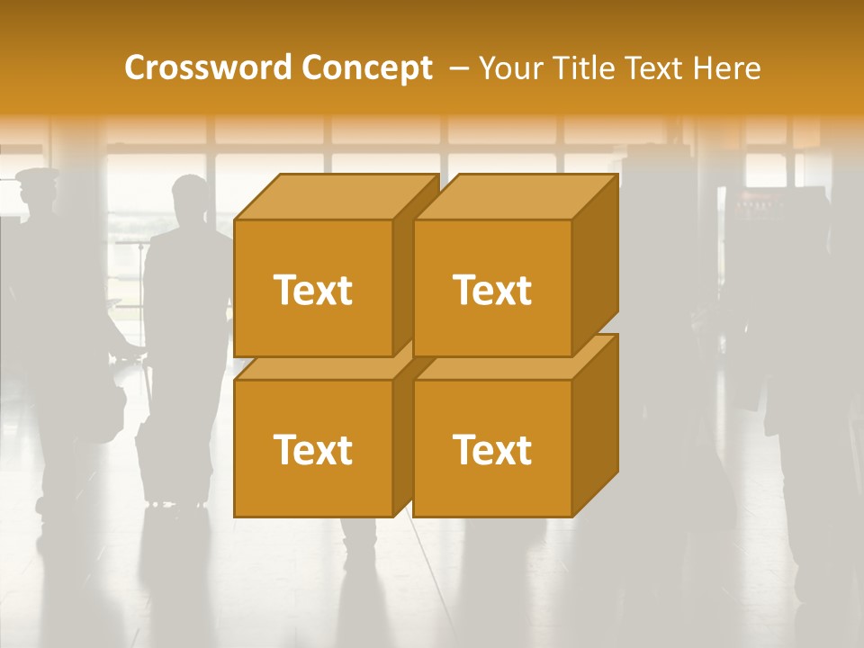 Station Way Gate PowerPoint Template