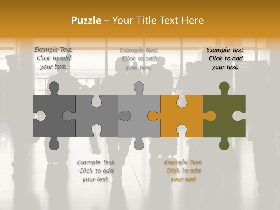 Station Way Gate PowerPoint Template