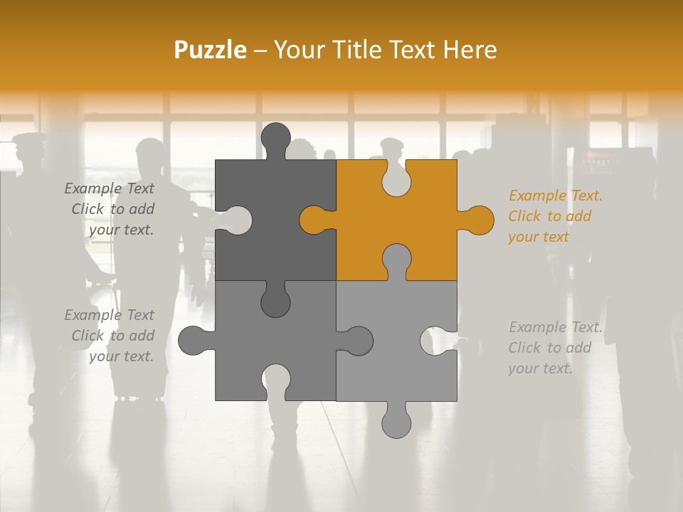 Station Way Gate PowerPoint Template