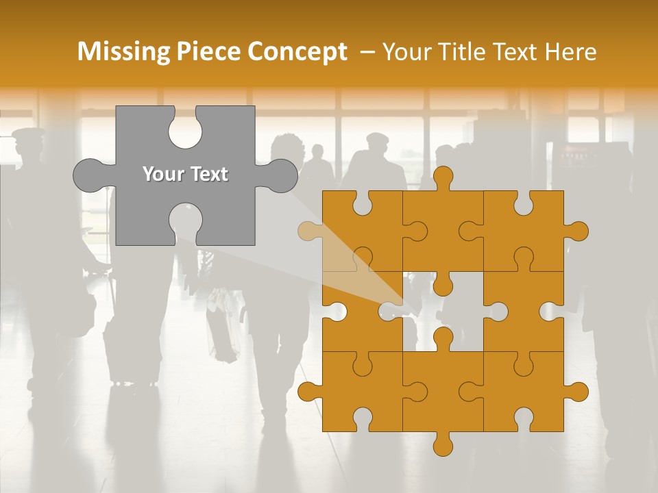 Station Way Gate PowerPoint Template