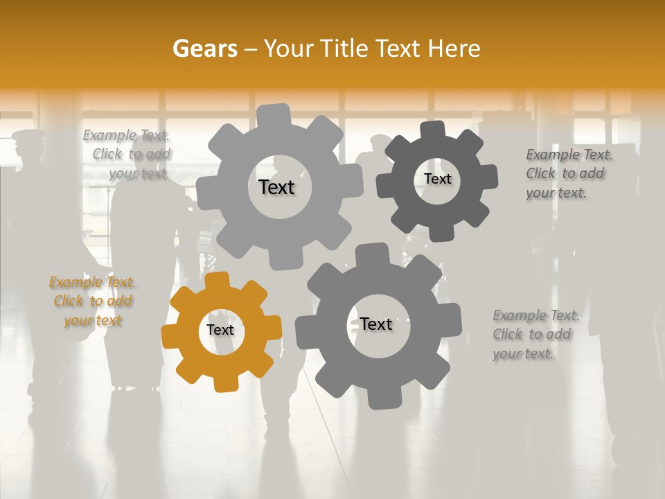Station Way Gate PowerPoint Template