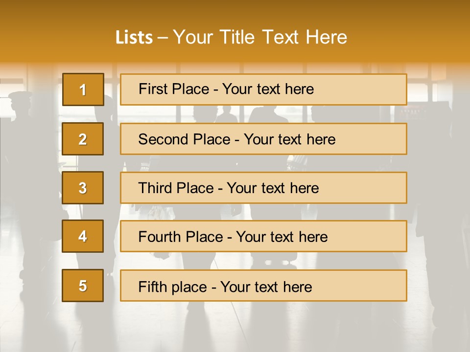 Station Way Gate PowerPoint Template