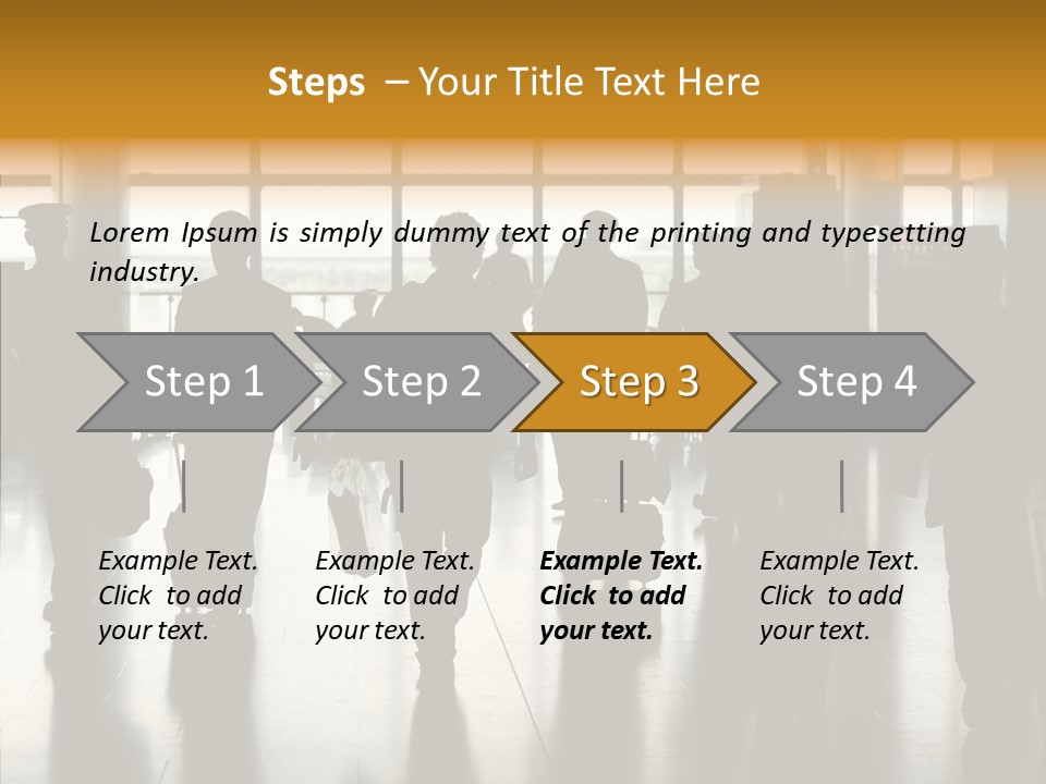 Station Way Gate PowerPoint Template