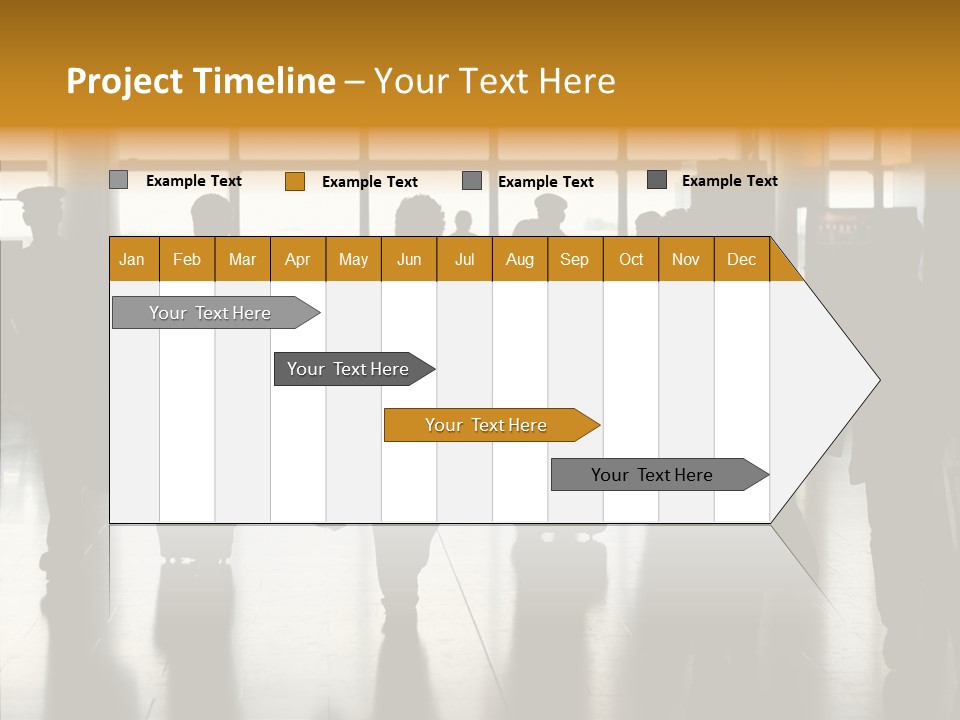 Station Way Gate PowerPoint Template