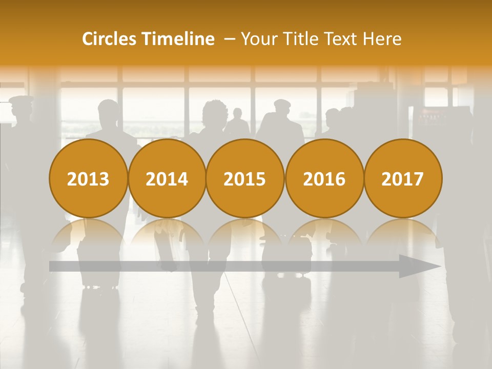 Station Way Gate PowerPoint Template