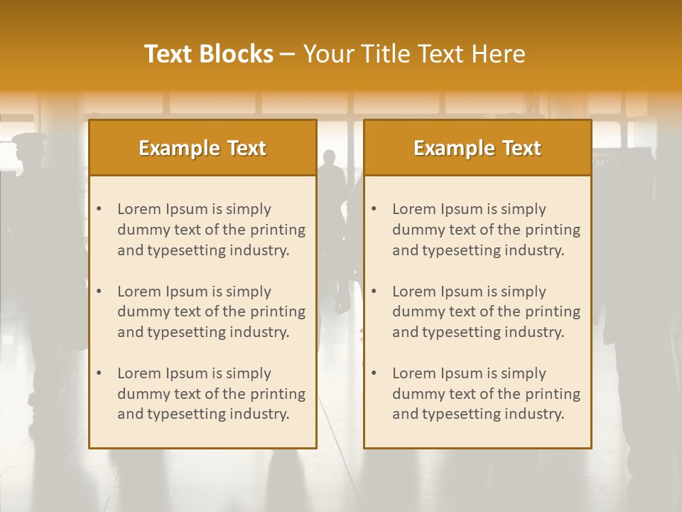 Station Way Gate PowerPoint Template
