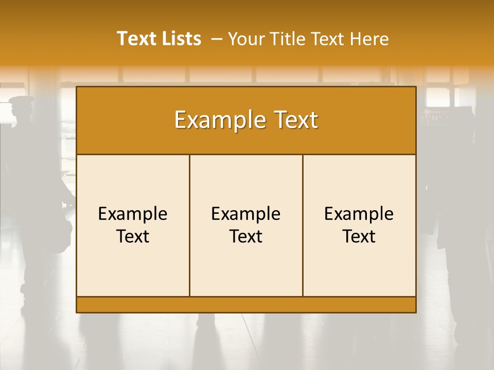 Station Way Gate PowerPoint Template