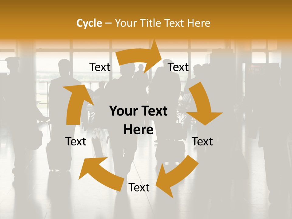 Station Way Gate PowerPoint Template