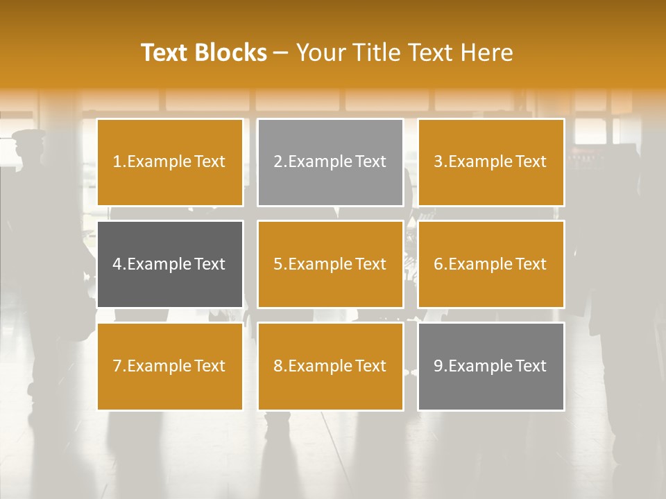 Station Way Gate PowerPoint Template