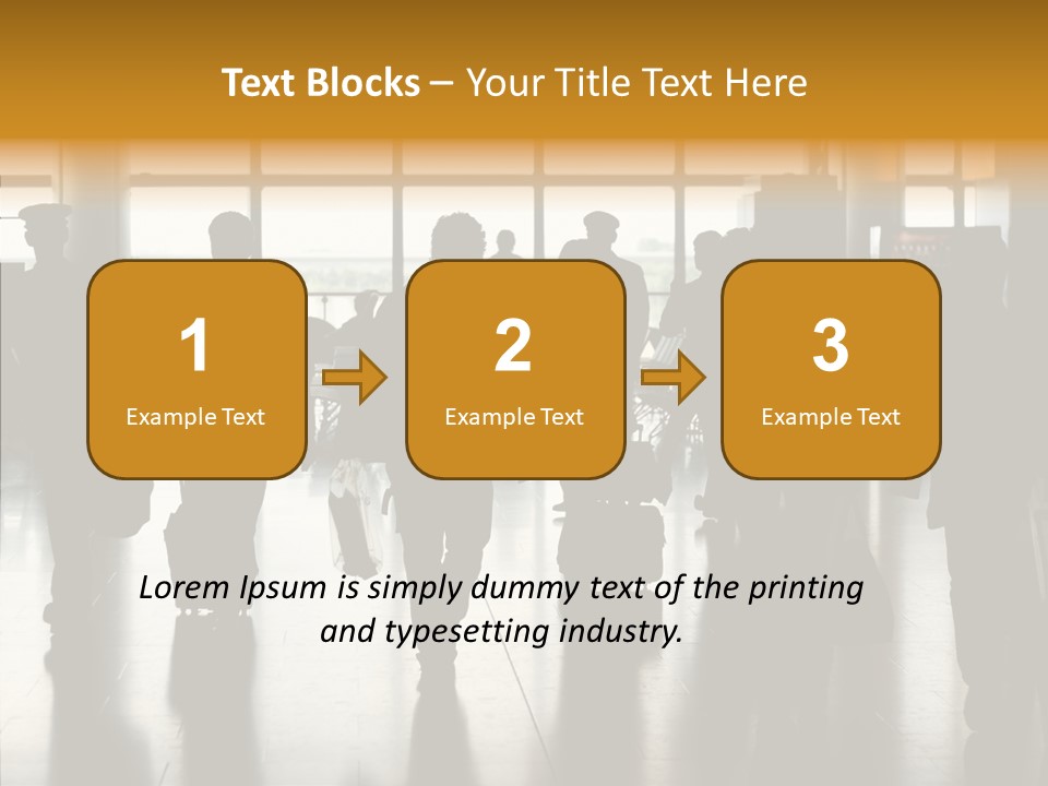 Station Way Gate PowerPoint Template