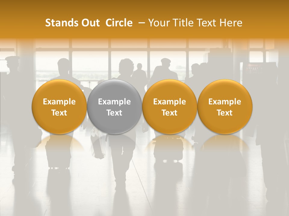 Station Way Gate PowerPoint Template