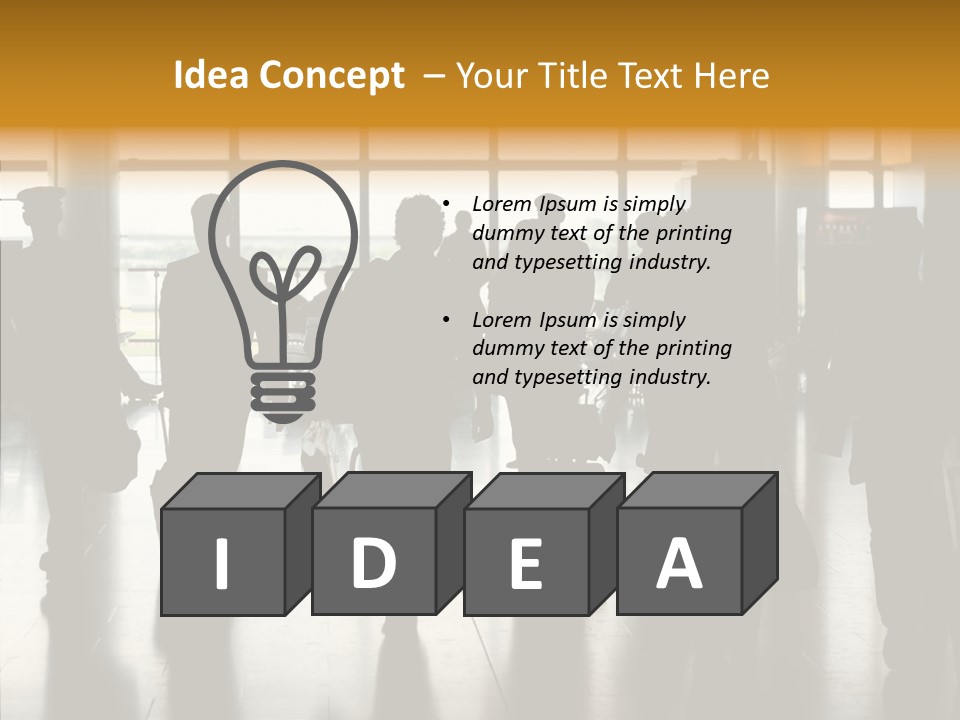 Station Way Gate PowerPoint Template