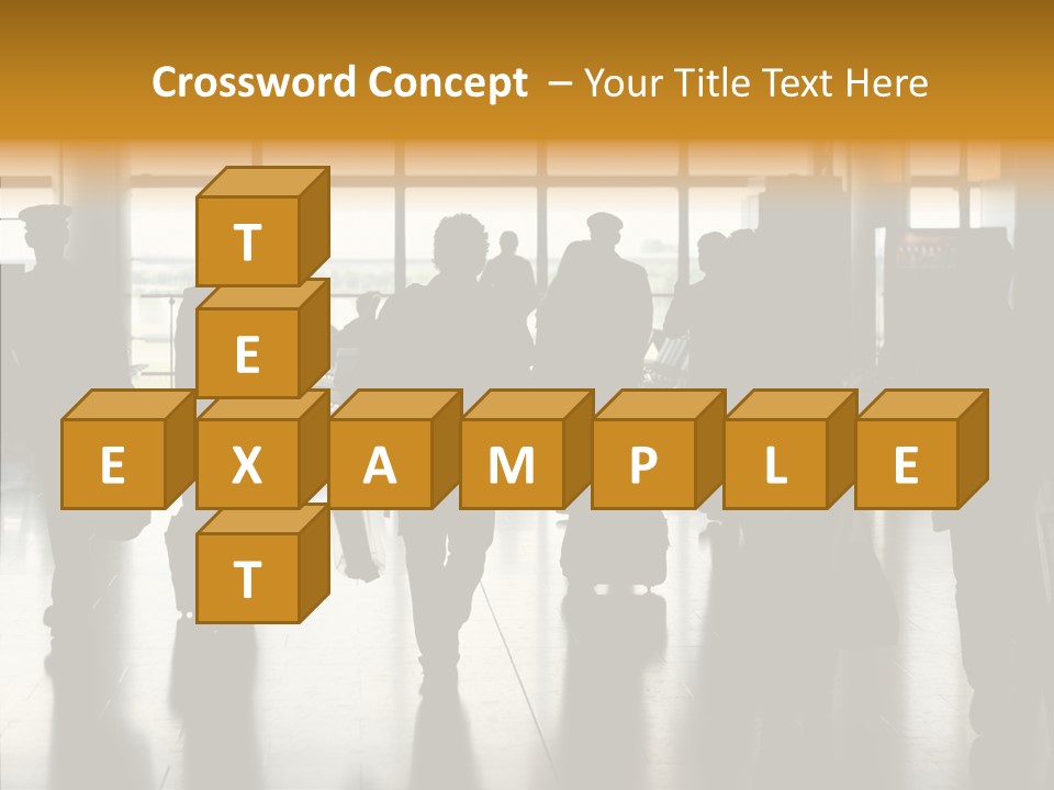 Station Way Gate PowerPoint Template