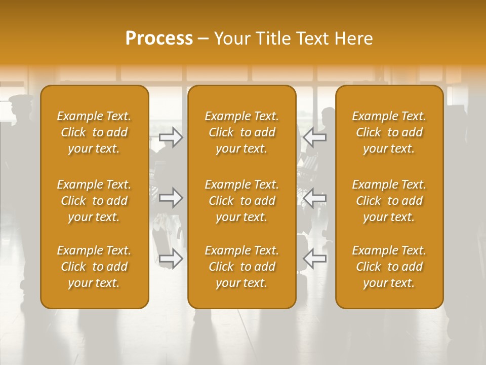 Station Way Gate PowerPoint Template