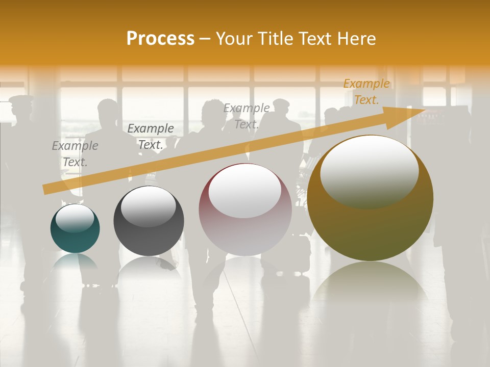 Station Way Gate PowerPoint Template