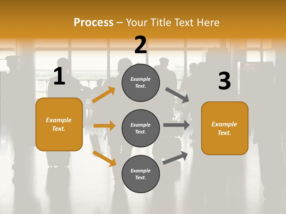 Station Way Gate PowerPoint Template
