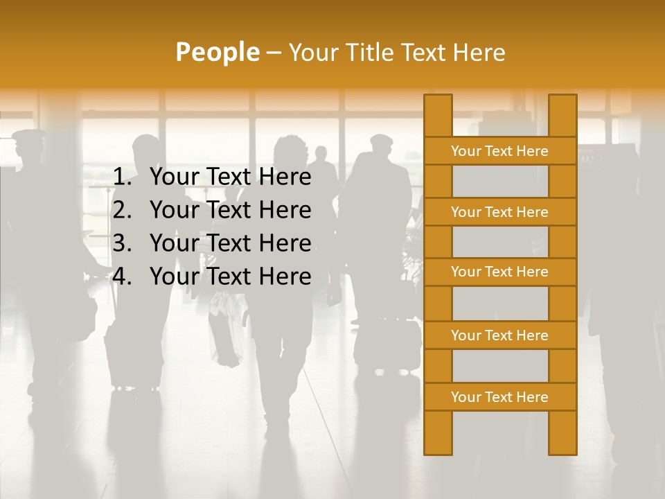 Station Way Gate PowerPoint Template