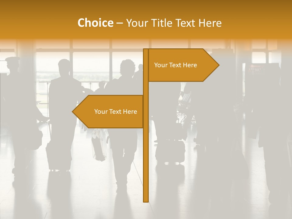 Station Way Gate PowerPoint Template
