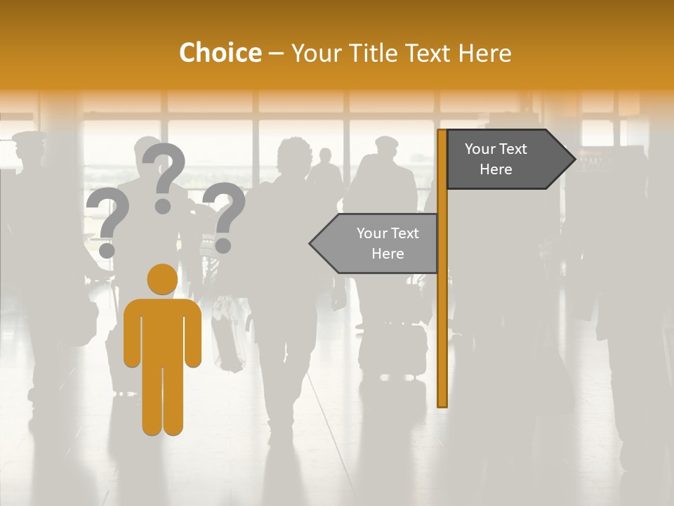 Station Way Gate PowerPoint Template
