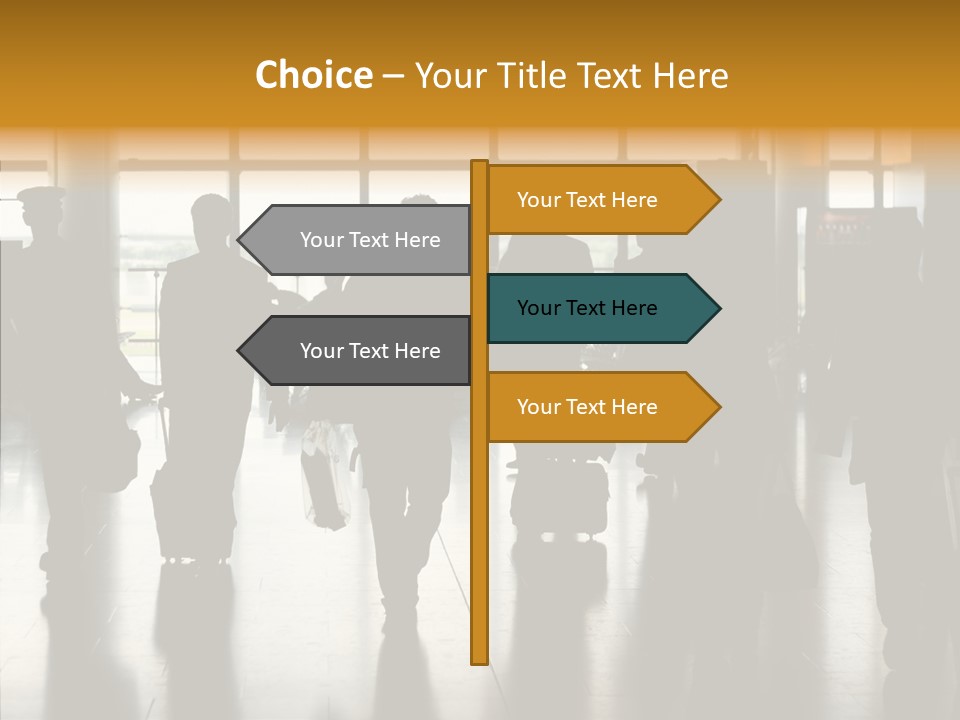 Station Way Gate PowerPoint Template