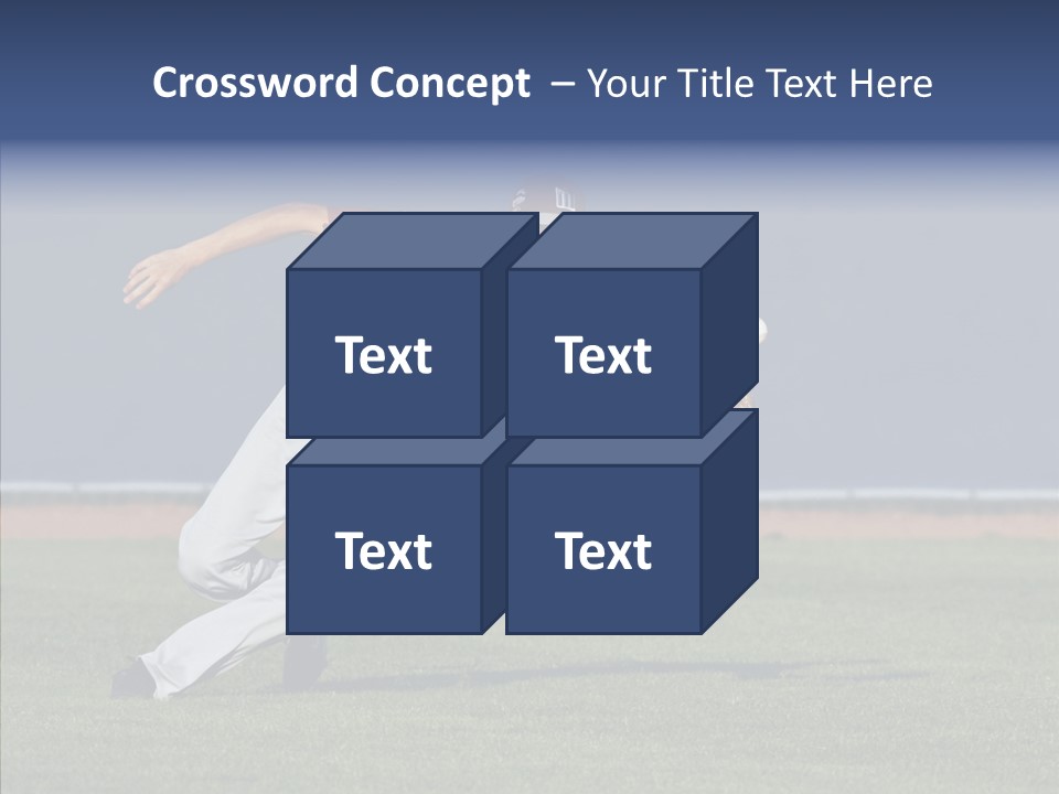 Athlete United States Senior PowerPoint Template