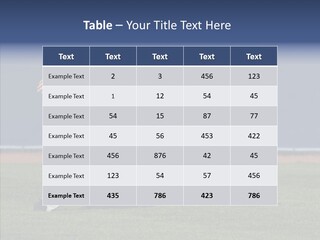 Athlete United States Senior PowerPoint Template