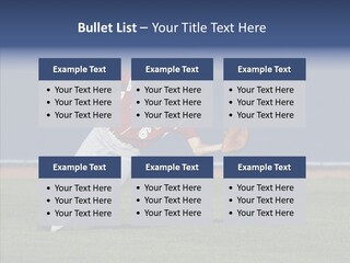 Athlete United States Senior PowerPoint Template