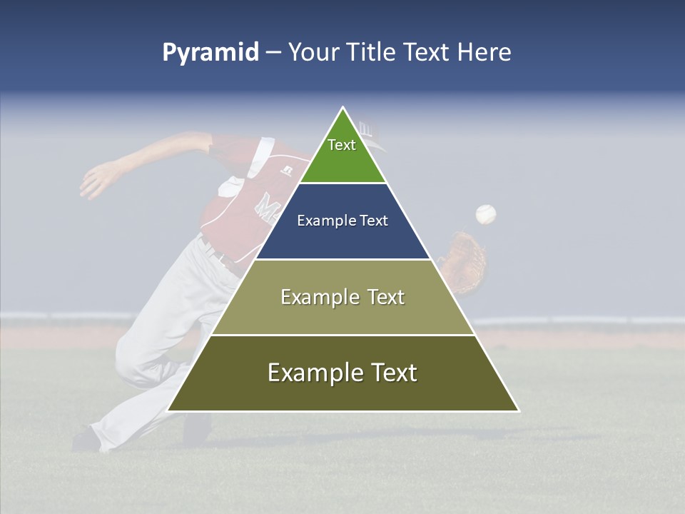 Athlete United States Senior PowerPoint Template