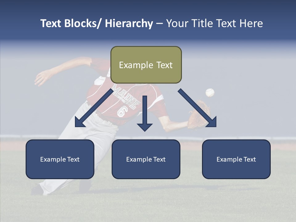 Athlete United States Senior PowerPoint Template