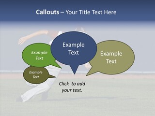 Athlete United States Senior PowerPoint Template