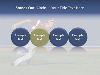 Athlete United States Senior PowerPoint Template