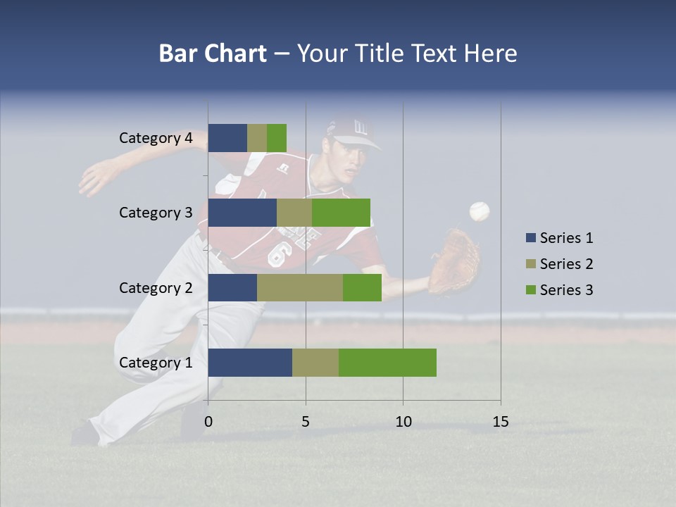 Athlete United States Senior PowerPoint Template