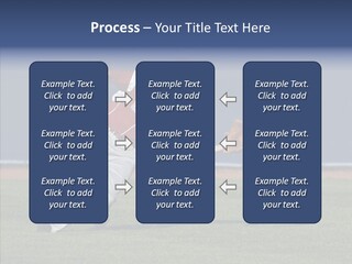 Athlete United States Senior PowerPoint Template