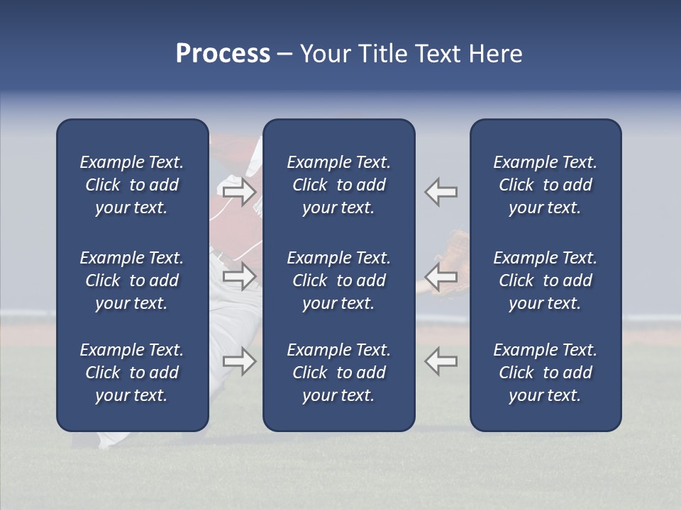 Athlete United States Senior PowerPoint Template