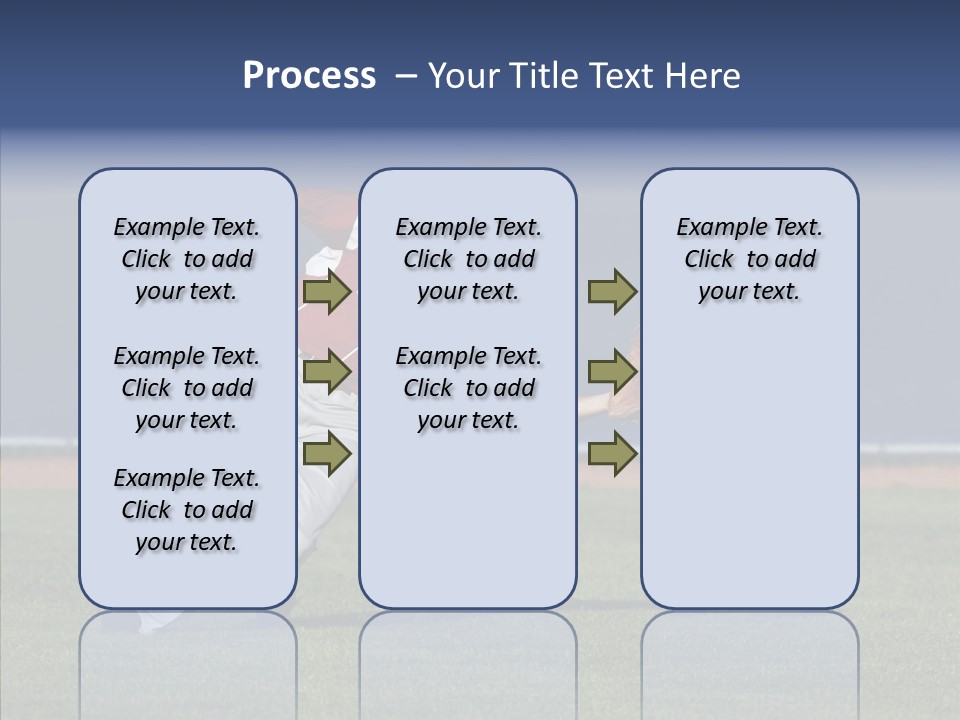 Athlete United States Senior PowerPoint Template