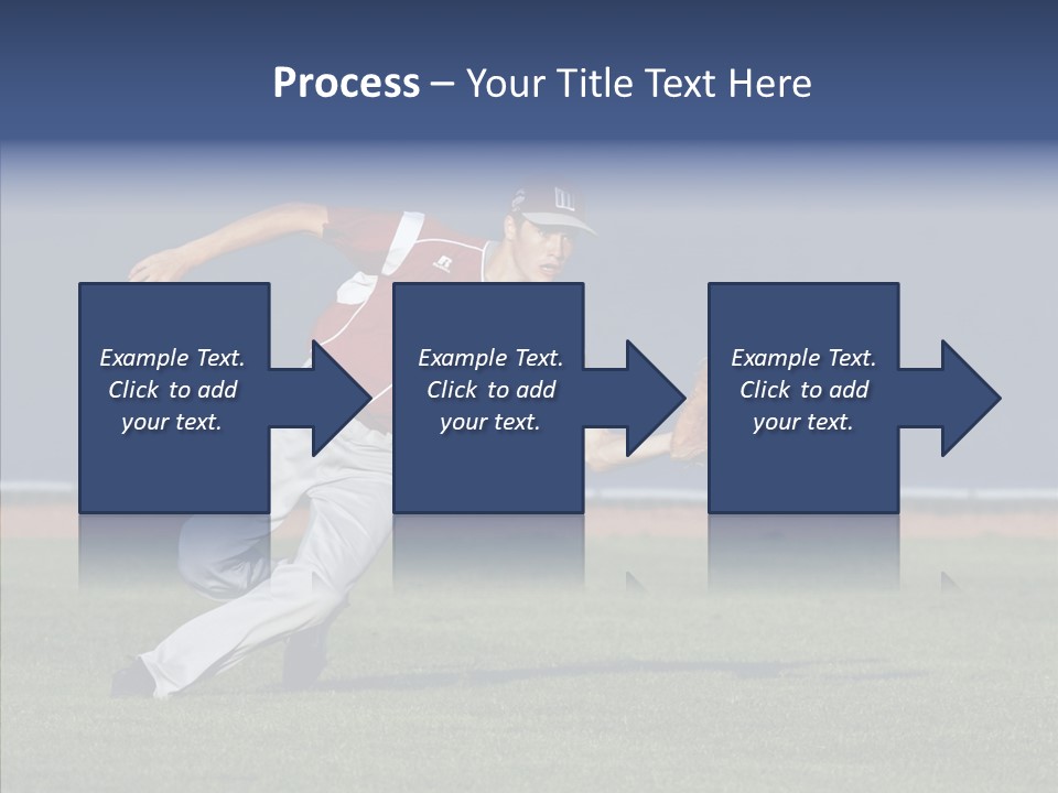 Athlete United States Senior PowerPoint Template