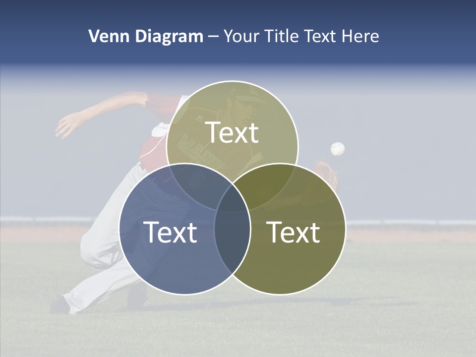 Athlete United States Senior PowerPoint Template